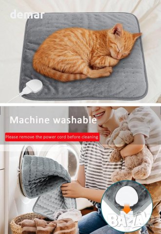 Нагревателна подложка за гърба, врата, раменете, корема 45 х 45 см, снимка 4 - Други - 42673579