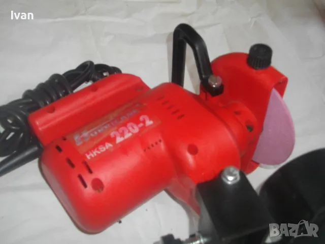 220 вата Немска електрическа МАШИНА ЗАТОЧВАНЕ ВЕРИГИ със забележка искрене ATIKA, снимка 17 - Други инструменти - 47421892