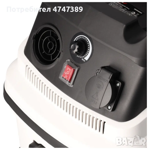 Прахосмукачка DEDRA DED6603, 1600W, 30L, снимка 5 - Винтоверти - 54076031