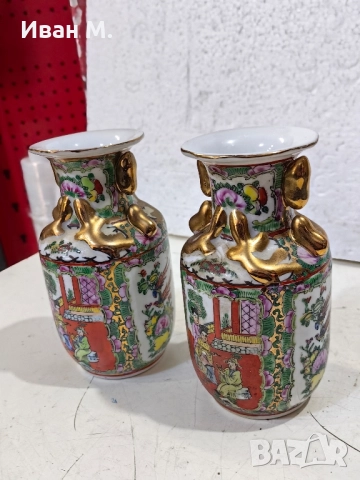 стари порцеланови китайски вази, снимка 8 - Антикварни и старинни предмети - 52244074