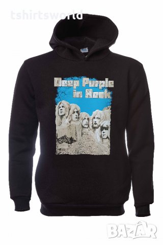 Нов мъжки суичър с трансферен печат на музикалната група Deep Purple (Дийп Пърпъл), снимка 9 - Суичъри - 31757854