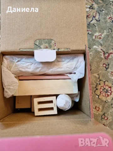 Детска дървена къща за кукли , снимка 7 - Играчки за стая - 48154338