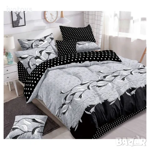 Двулицево спално бельо, 6 части - Модел WS15055, снимка 1