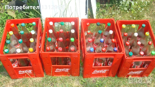 Оригинални каси и шишета от кока кола