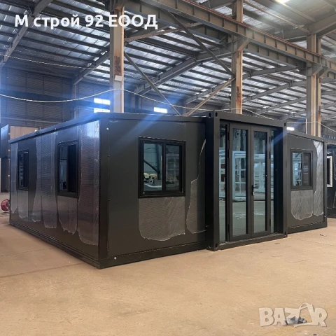 Сглобяема къщичка контейнер 37м2 М СТРОЙ 92 Стара Загора готова къща или офис, снимка 2 - Къщи - 51308006