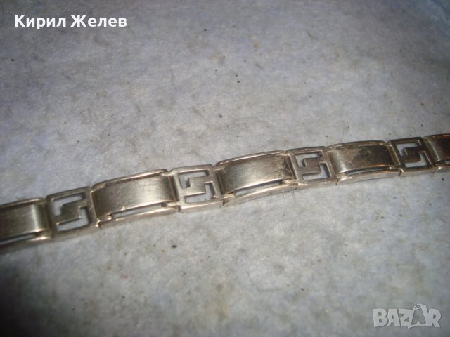 СТАРА СРЕБЪРНА КРАСИВА МАЙСТОРСКА АРТ ДЕКО СТИЛ ГРИВНА СРЕБРО 925 с ЛЕКА ЗАБЕЛЕЖКА! 27157 , снимка 18 - Гривни - 36795669