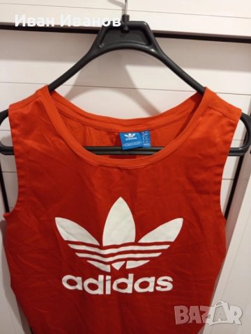 Оригинален потник Adidas, снимка 7 - Тениски - 51750919