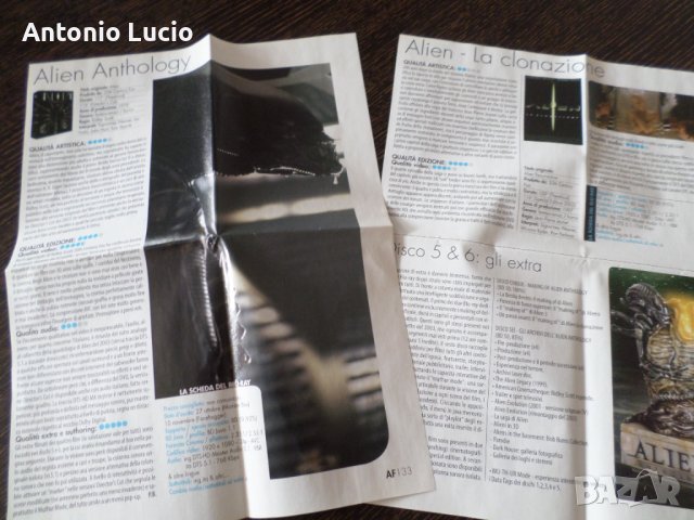 Alien Antology Limited Fan Edition - 6 Blu Ray, снимка 7 - Blu-Ray филми - 40783382