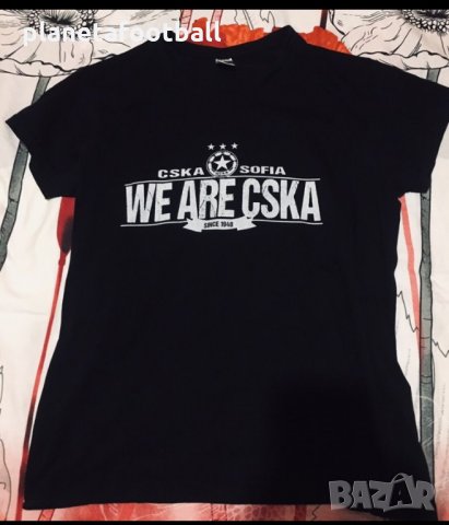 ЦСКА тениска!Нова тениска WE ARE CSKA!CSKA, снимка 5 - Фен артикули - 29807510