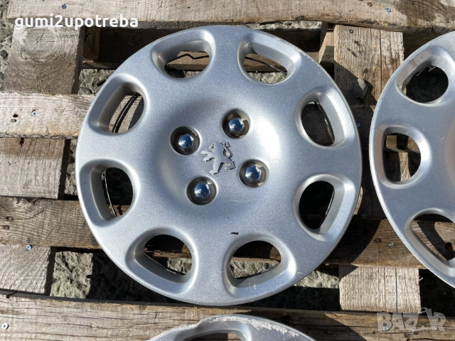 14 цола Тасове за Peugeot 206 9648316280 Оригинал, снимка 4 - Аксесоари и консумативи - 51869488