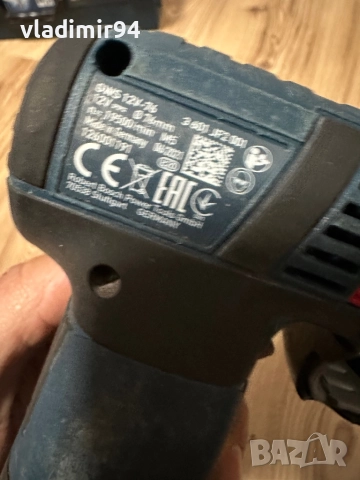 Bosch GWS 12V-26 Made in Germany, снимка 6 - Ъглошлайфи - 52676968