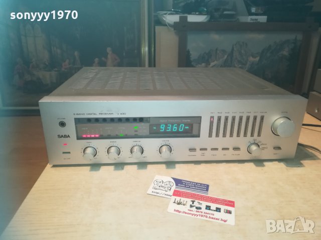 saba rs 930 stereo receiver внос switzerland