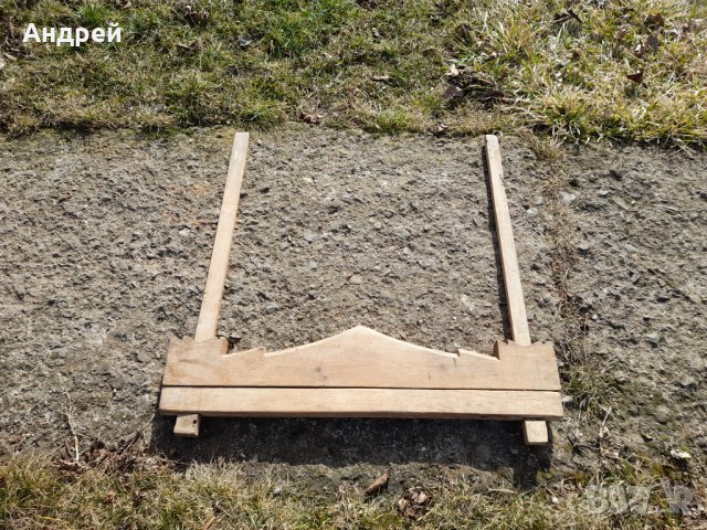 Стара част от тъкачен стан,разбой, снимка 1