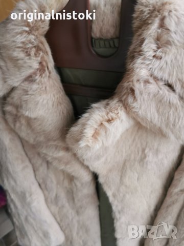 Палто на уникална цена Естествена кожа, снимка 5 - Палта, манта - 31463402