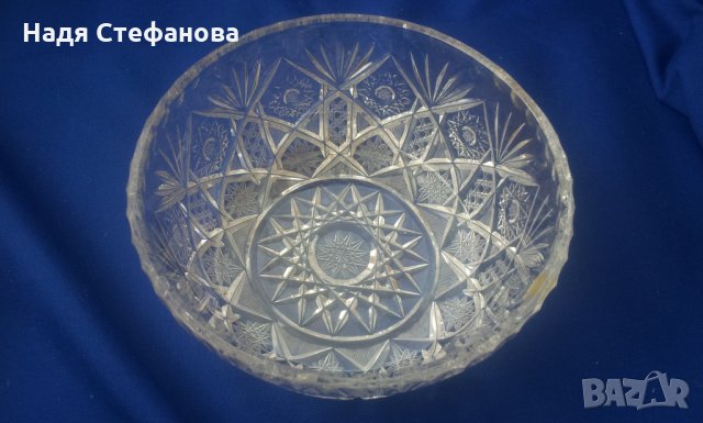 Кристална бонбониера, полски кристал с лек дефект, снимка 5 - Други - 31666153