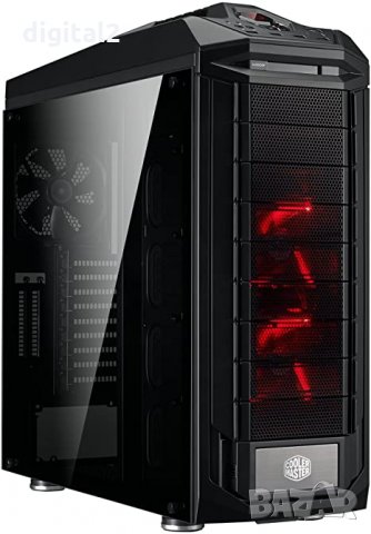 Кутия за компютър Cooler Master Trooper SE Черна Прозрачен панел Нова , снимка 7 - Захранвания и кутии - 32055812