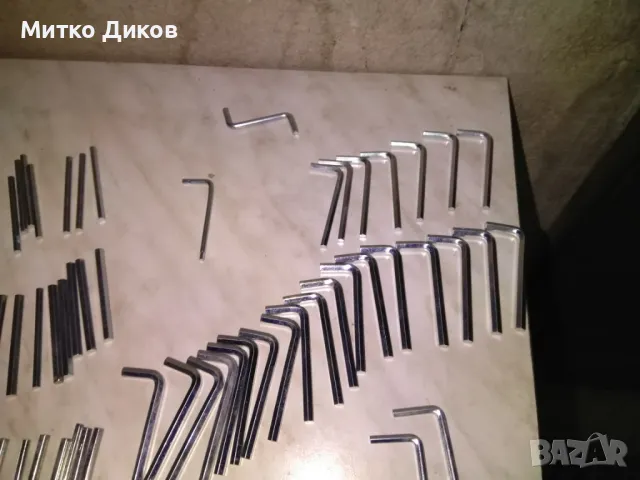 Щестограм и метални пръчки 41бр и 52бр нови, снимка 5 - Други инструменти - 49227346