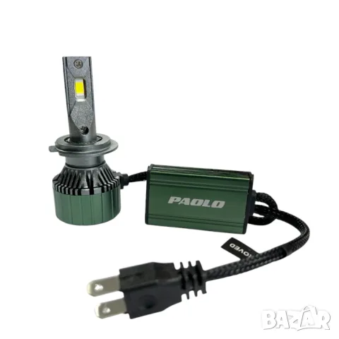 LED крушки M9 PRO H7 60W 6000K комплект 2 броя, снимка 3 - Аксесоари и консумативи - 55864640
