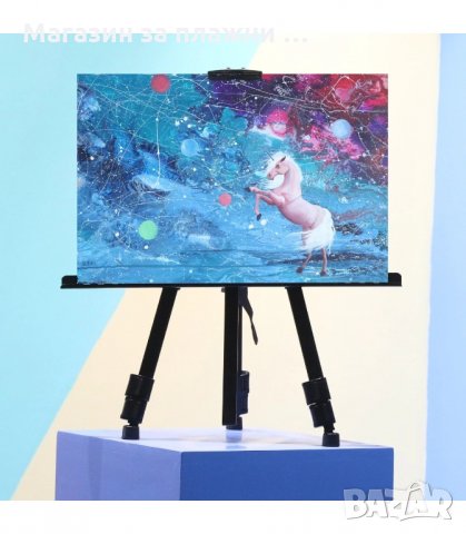 МЕТАЛЕН ПРЕНОСИМ СТАТИВ ЗА РИСУВАНЕ ТИП ТРИНОЖНИК - код 3055, снимка 4 - Други - 34137789