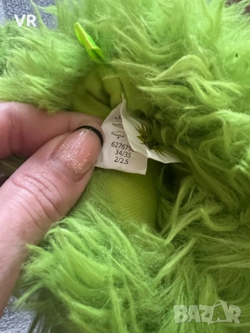 Пантофи Гринч, снимка 4 - Детски пантофи - 52538816