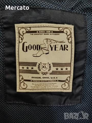 Оригинално мъжко яке Goodyear Jacket Indiana , снимка 4 - Якета - 52323022