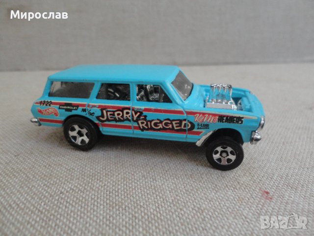 HOT WHEELS 2018 CHEVY NOVA GASSER КОЛА КОЛИЧКА ИГРАЧКА МОДЕЛ, снимка 3 - Колекции - 38348492