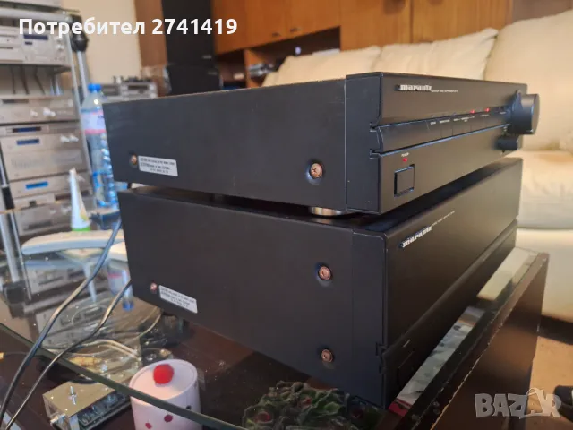 Marantz sm-80 +предусилвател комплект, снимка 7 - Ресийвъри, усилватели, смесителни пултове - 49597396