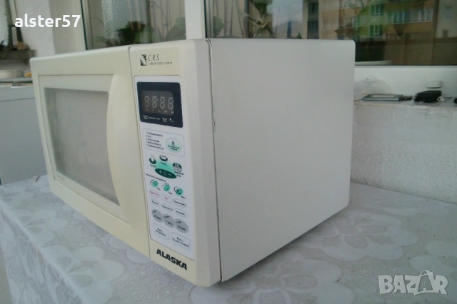 Микровълнова печка Alaska M 8600 KG с грил, снимка 5 - Микровълнови - 53192809