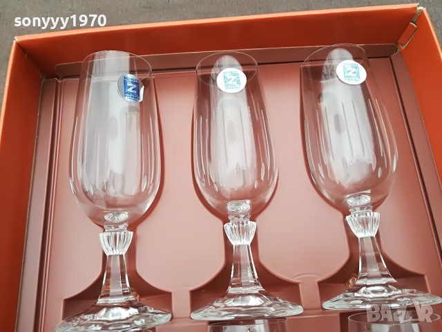 SCHOTT ZWIESEL GERMANY-KRISTALLGLAS-MADE IN GERMANY 3001231631, снимка 18 - Антикварни и старинни предмети - 39489100