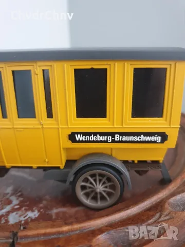 Cursor модел Bussing Omnibus 1904/стара немска метална колекционерска количка-автобус, снимка 7 - Колекции - 55949087