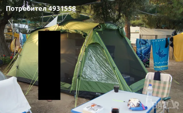 Палатка Outwell Oregon 5 за 5 човека като нова, снимка 4 - Палатки - 55832672