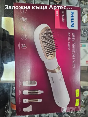 Преса Philips Air Styler 3000, снимка 2 - Аксесоари за коса - 48253833