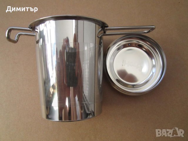 Инфузер за чай, инокс - нов