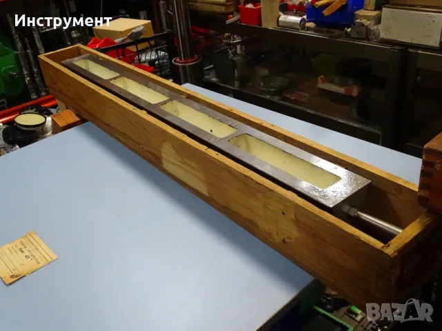 Проверовъчна триъгълна линия ЗИИУ-Благоевград L-1000mm/55°, снимка 9 - Други инструменти - 56129299