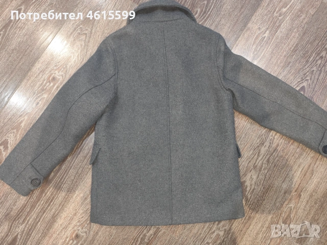 сиво палто на H&M, снимка 4 - Палта, манта - 53939605
