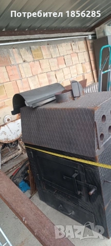 Отопляема печка на дърва и/или въглища