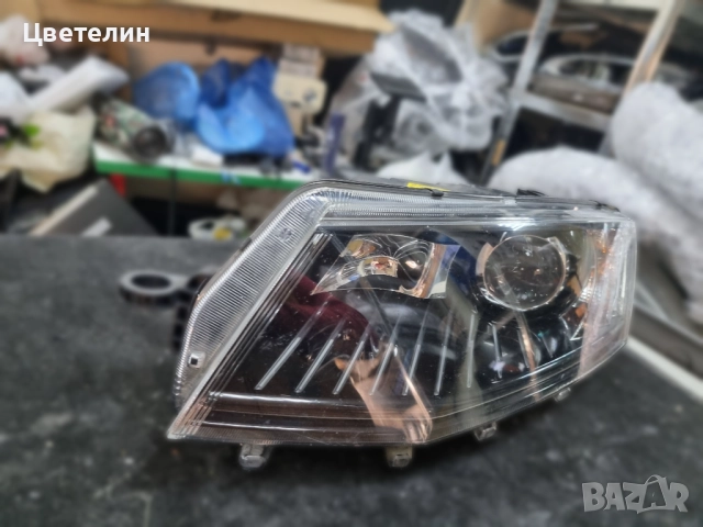 Ляв фар Skoda Octavia 3 lqv far шкода октавия 3, снимка 3 - Части - 52945334