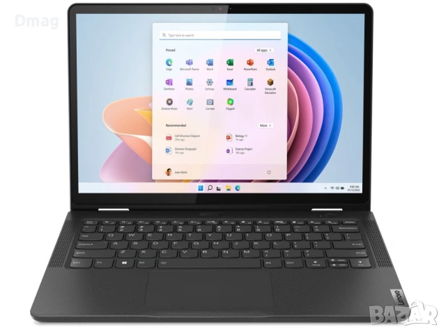 13.3" тъч Lenovo Yoga 13w / AMD Ryzen 3 / 256GB SSD / Win11, снимка 3 - Лаптопи за работа - 54351397