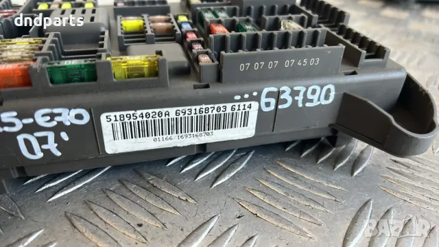 Бушонно табло BMW X5 E70 2007 518954020A 693168703 X5 (E70) (2007-2012), снимка 2 - Части - 55907453