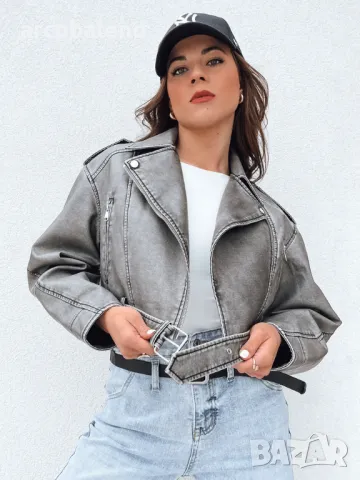 Дамско кожено яке BADEN, 3цвята , снимка 9 - Якета - 47751169