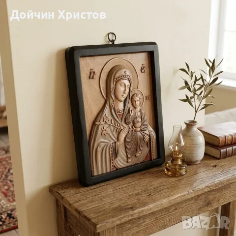 Богородица - Неувяхващ Цвят , снимка 2 - Икони - 54834939