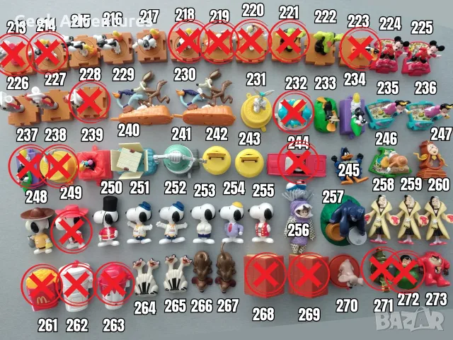 McDonalds Toys / Макдоналдс Играчки от 90те Винтидж Колекционерски, снимка 6 - Колекции - 46745216