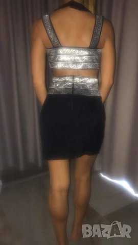 Черна рокля , снимка 2 - Рокли - 30418096