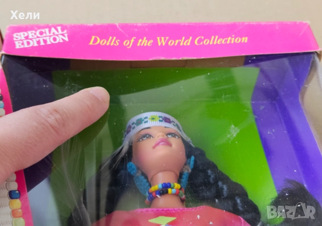 Нови ретро кукли Барби Barbie Teresa Native Am​erican 1993-1994, снимка 13 - Кукли - 52676366