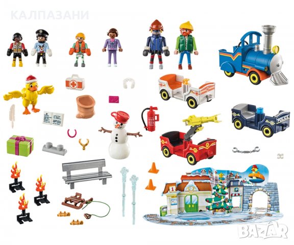 Playmobil - Коледен календар: Duck on Call 70901, снимка 3 - Конструктори - 38927846