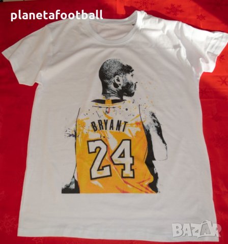 Баскетболна тениска на Kobe Bryant!24 LA LAKERS!Мъжка Фен тениска на Коби Брайант! , снимка 4 - Тениски - 31448672
