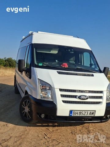 Бус форд транзит  2.2 климатик кемпер 6 места, снимка 1