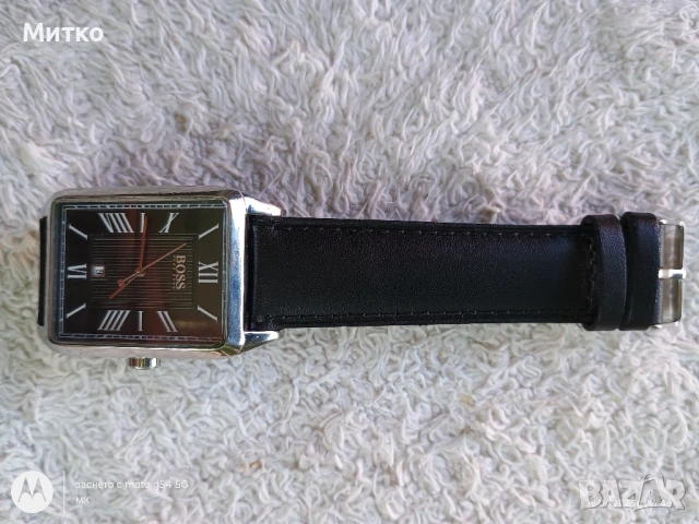 Бартер Ръчен германски часовник Хуго Бош, снимка 4 - Мъжки - 50756901