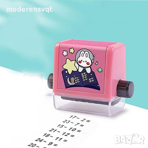 Детски изчислителен печат уравнения за събиране и изваждане, снимка 5 - Образователни игри - 40540772