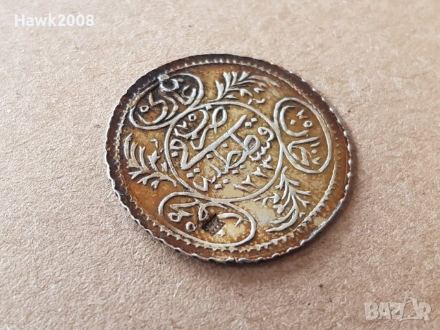 ПРОДАВАМ СТАРА ТУРСКА монета с печат ОСМАНСКА империя пара 1, снимка 3 - Нумизматика и бонистика - 39635423